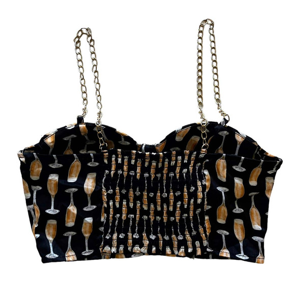 Bundle - Rabbit Rose Crop Top (Size: S) - Picture 4 of 5